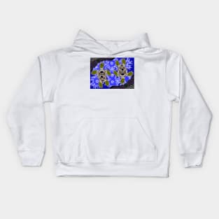 Aboriginal Art - Sea Turtles 2 Kids Hoodie